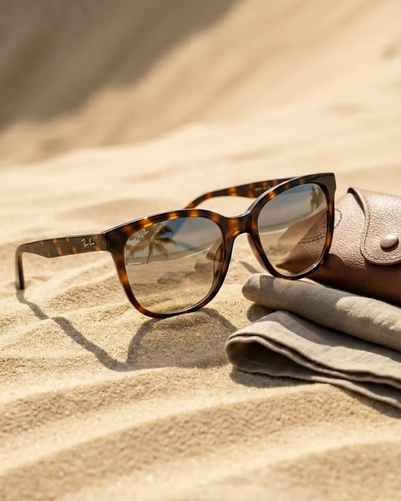 حقيبة فاخرة على سطح رخامي - image 1